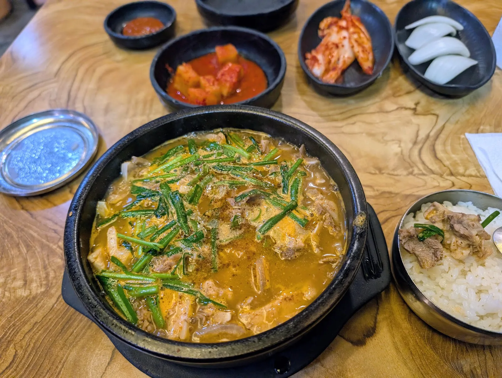 백암순대국뼈해장국 대표 메뉴