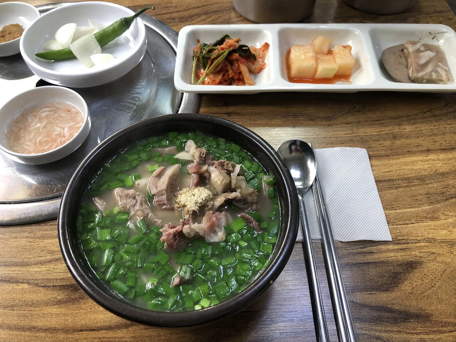 합천돼지국밥 대표 메뉴