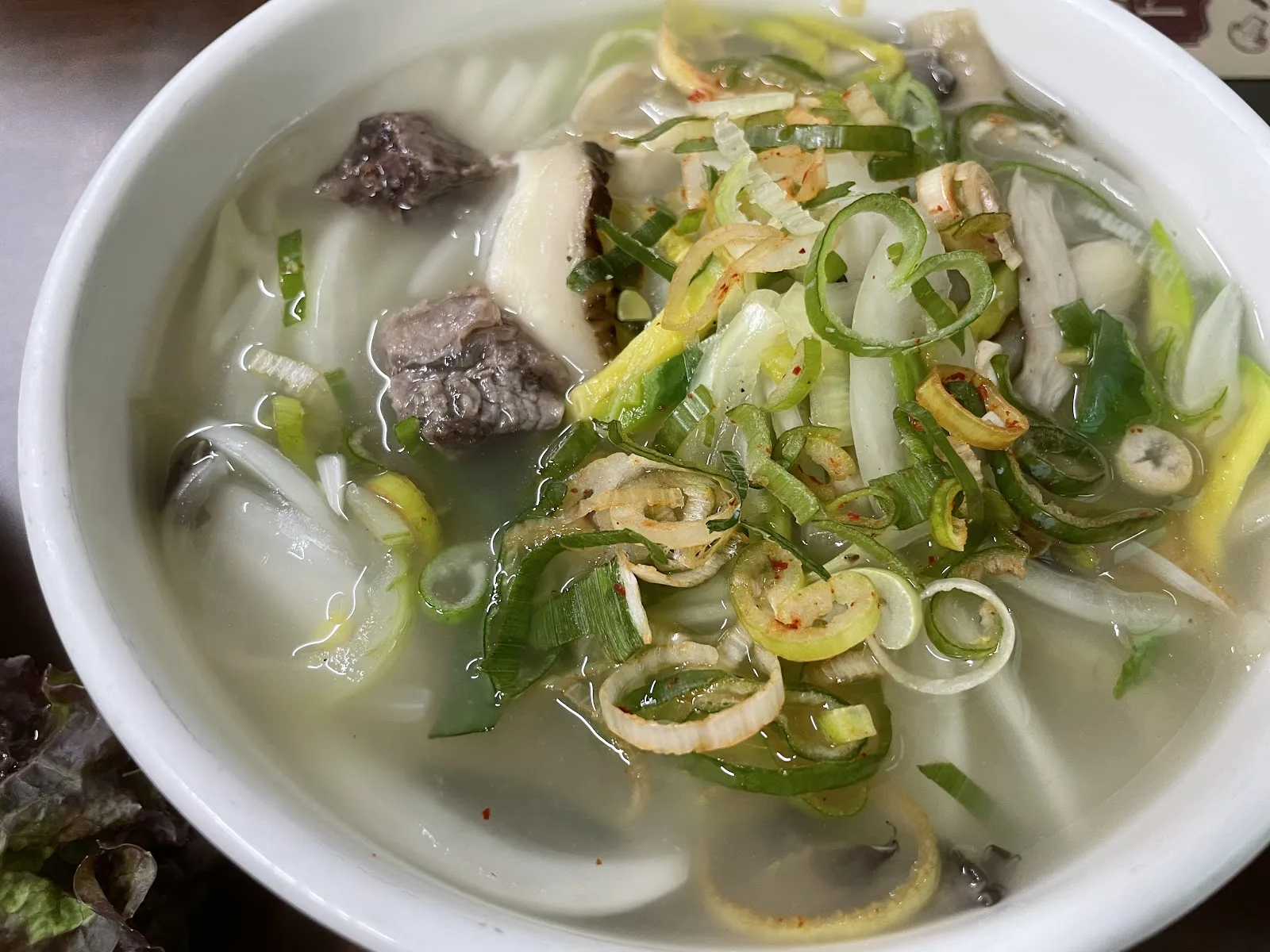 황생가칼국수 대표 메뉴