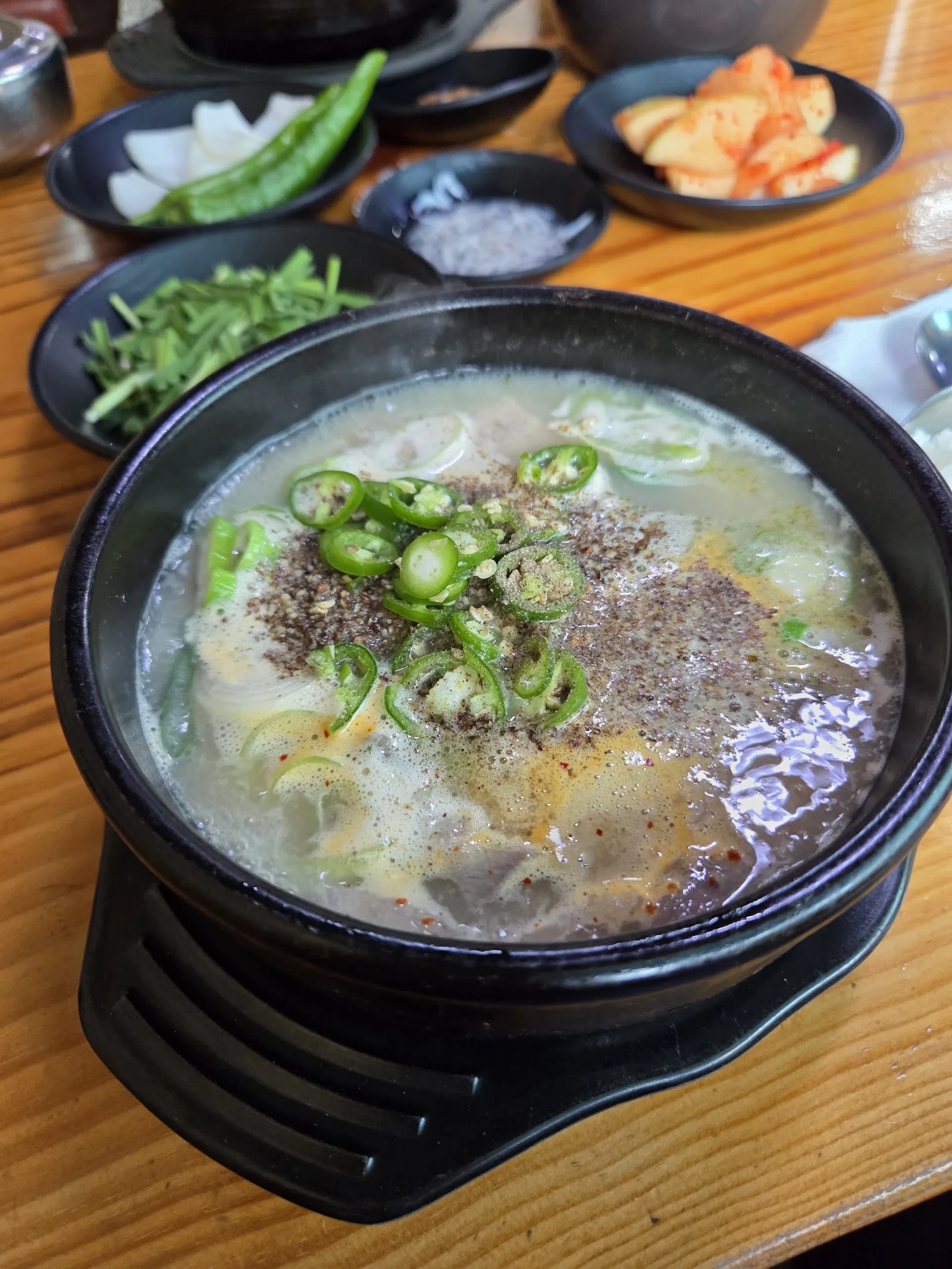 전통백암순대국 삼성점 대표 메뉴
