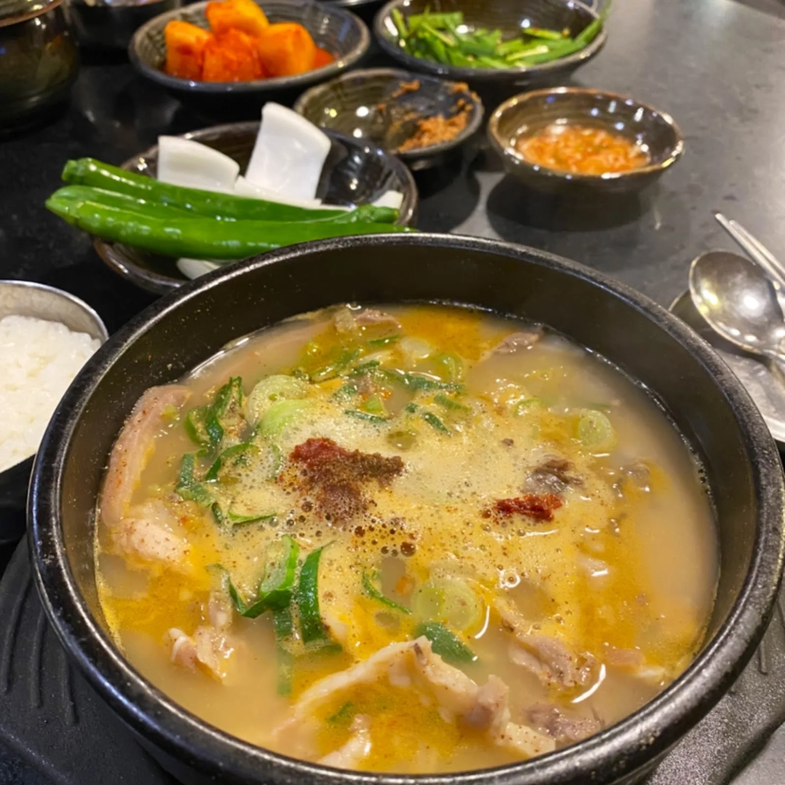 농민백암순대 본점 대표 메뉴