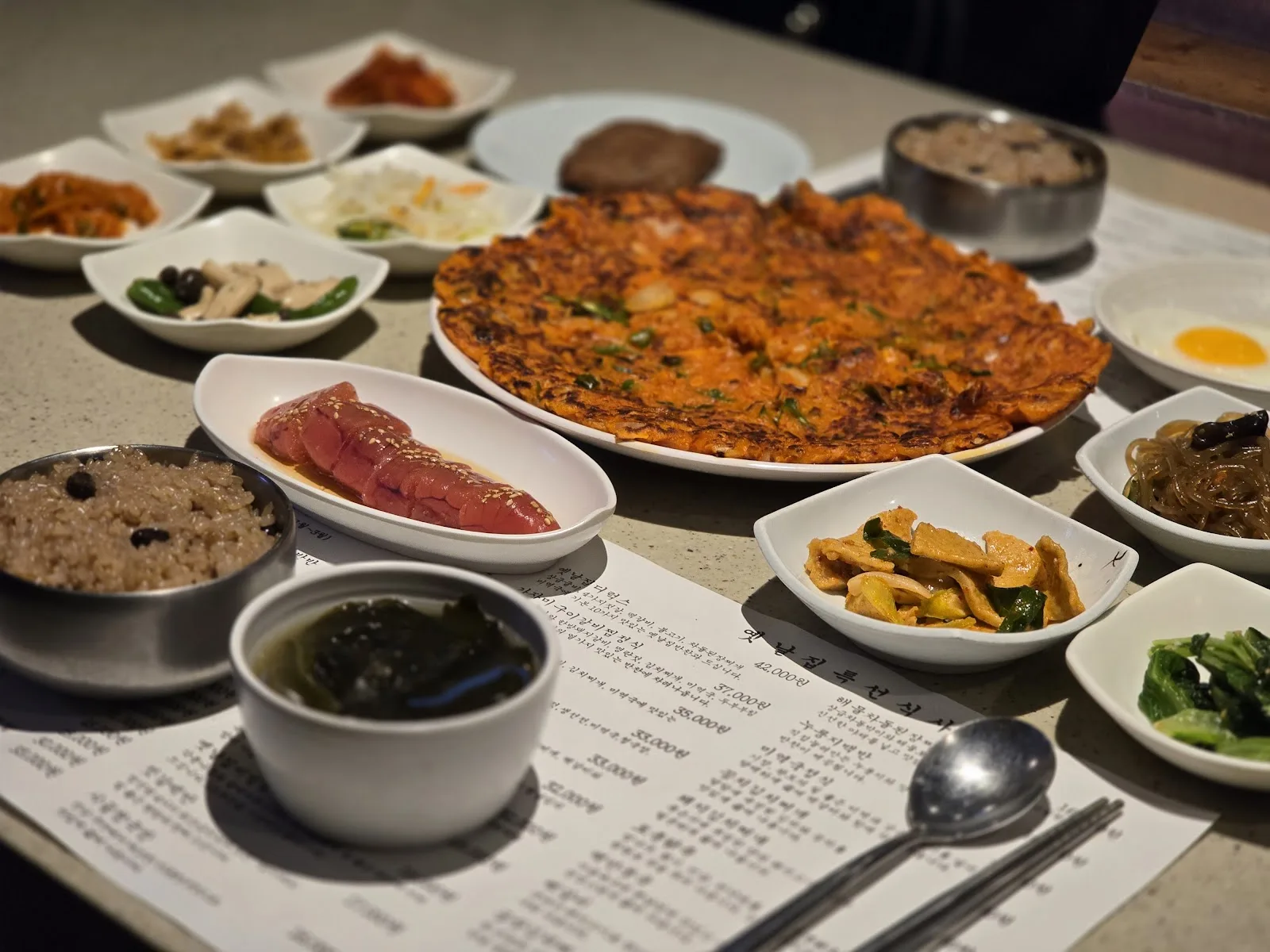 옛날집 청담본점 대표 메뉴